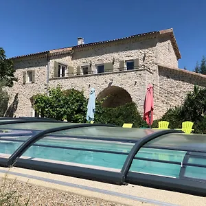 Maison De Charme Avec Piscine Couverte Et 9000m2 Les Vans